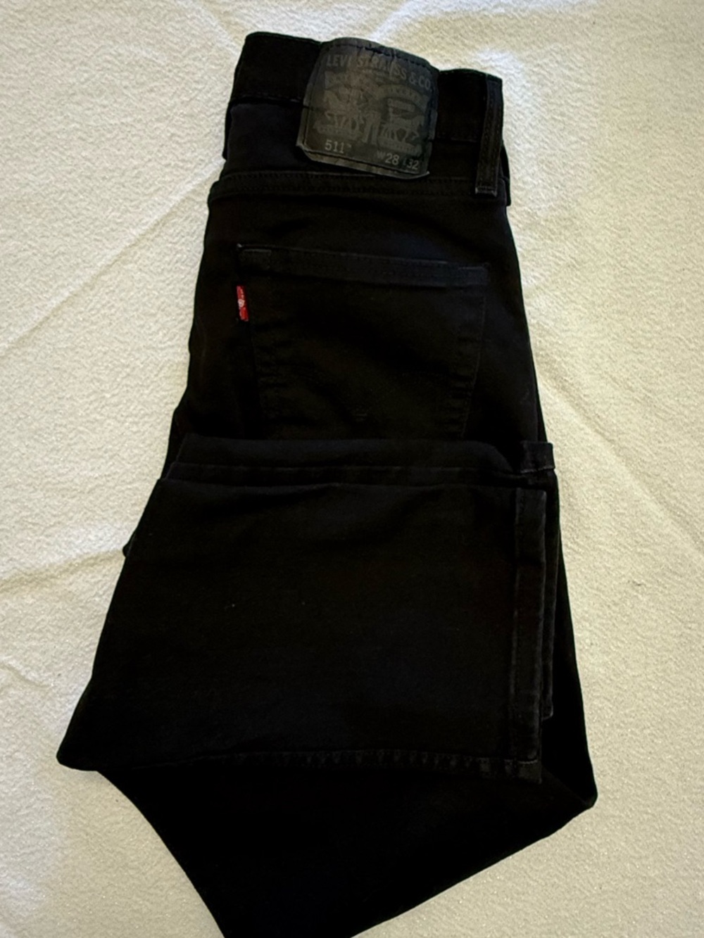 Levi's Black Slim Straight Men’s Jeans